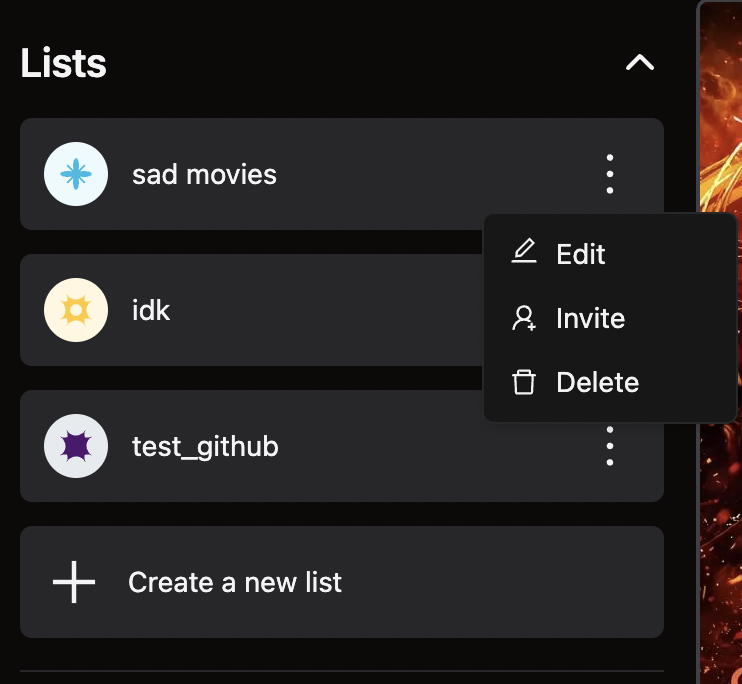 Edit List